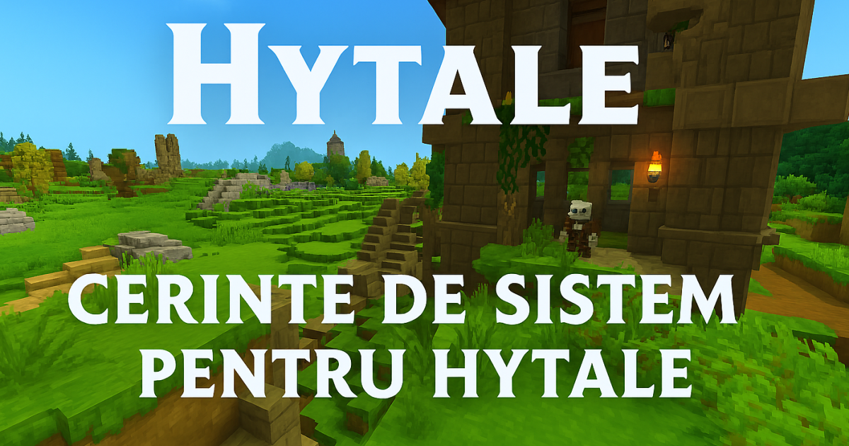 Cerinte hardware pentru Hytale