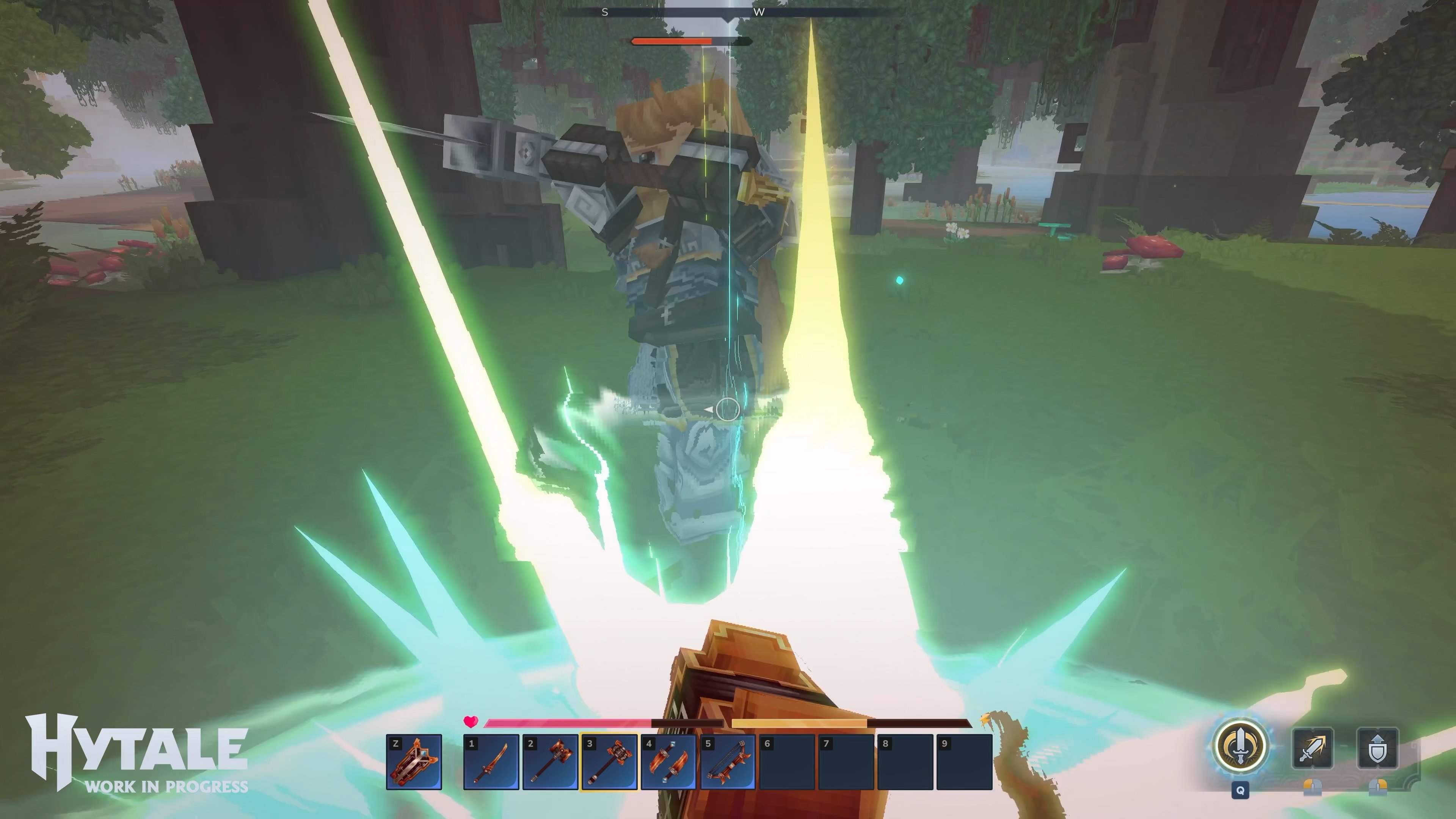 Video Hytale Gameplay PvP — Hytale România